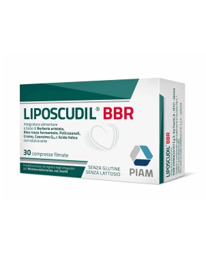 Liposcudil BBR
senza glutine | senza lattosio
scatola da 30 compresse