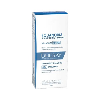 Ducray
Squanorm
shampoo trattante
forfora secca
Elimina le piccole squame di forfora secca e lenisce il cuoio capelluto.