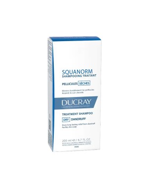 Ducray
Squanorm
shampoo trattante
forfora secca
Elimina le piccole squame di forfora secca e lenisce il cuoio capelluto.