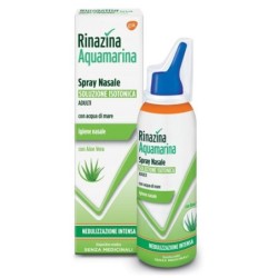 Rinazina
Aquamarina
Soluzione Isotonica
Spray nasale con aloe vera