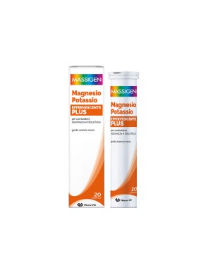 Massigen Magnesio Potassio 20 Brausetabletten