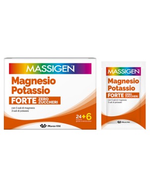 Massigen Magnesio Potassio Forte 24+6 Beutel