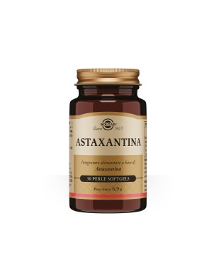 Astaxantina
barattolo da 30 perle softgel