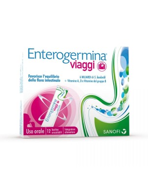 Enterogermina viaggi 12 sachets