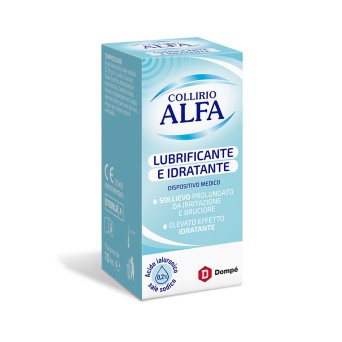 Alfa collirio lubrificante e idratante 10ml bottle