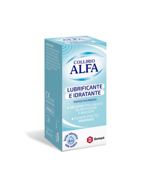 Alfa collirio lubrificante e idratante 10ml bottle