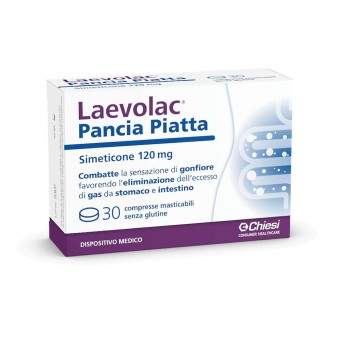 Laevolac Pancia Piatta
Combatte la sensazione di gonfiore favorendo l'eliminazione dell'eccesso di gas da stomaco e intestino