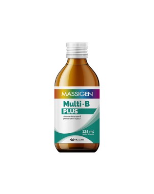 Massigen
Multi-B Plus
vitamine del gruppo B
soluzione orale per bambini e ragazzi