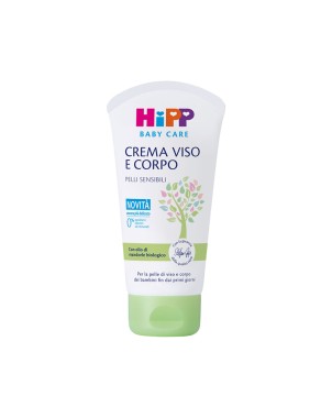 Hipp
baby care
crema viso e corpo
con olio di mandorle biologico