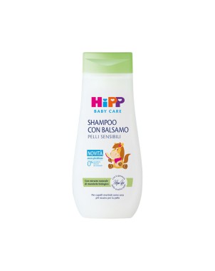 Hipp
baby care
shampoo con balsamo (antinodi)
con estratto naturale mandorle biologico