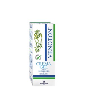 Venoton
Crema Gel
con esculoside e meliloto
clinicamente testato
tubo da 200 ml