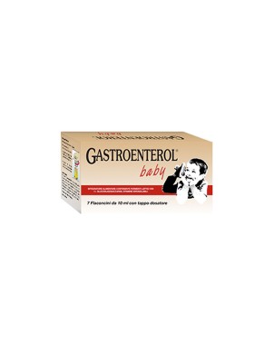 Gastroenterol Baby
confezione 7 flaconcini da 10 ml con tappo dosatore