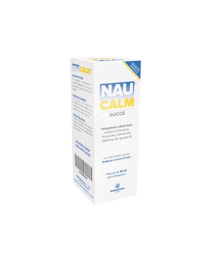 Nau Calm
Gocce
Integratore alimentare a base di zenzero, finocchio, camomilla, vitamine del gruppo B