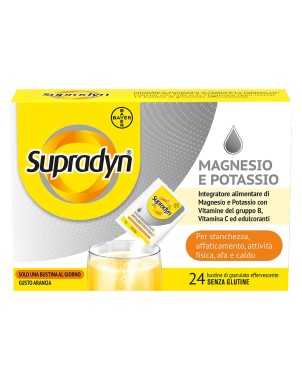 Supradyn magnesio e potassio Integratore alimentare di magnesio e potassio con vitamine del gruppo B, vitamina C