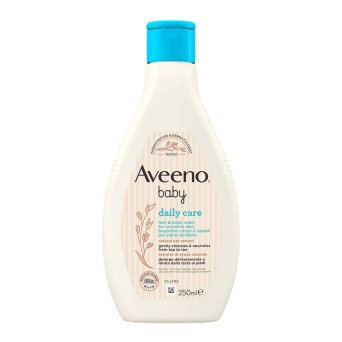 Aveeno baby body and hair bath 250 ml