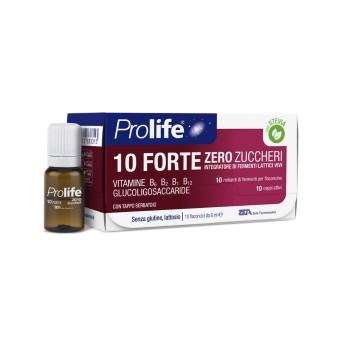 Prolife 10 Forte zero zuccheri integratore di fermenti lattici vivi