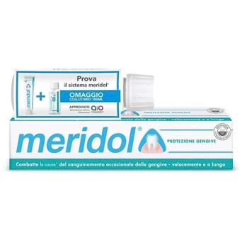 Meridol dentifrice protection gencives + bain de bouche