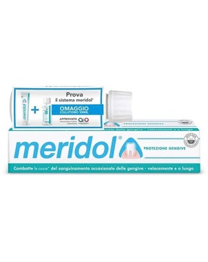 Meridol dentifrice protection gencives + bain de bouche