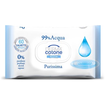 Dermacotone Water lingettes 60 pièces