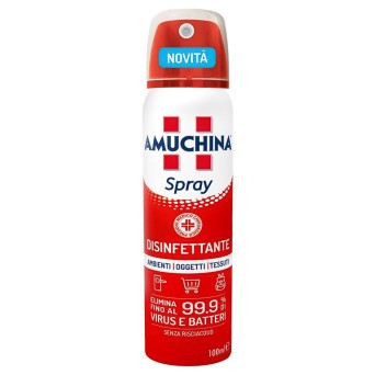 Amuchina Desinfectante spray ambientes objetos tejidos 100 ml