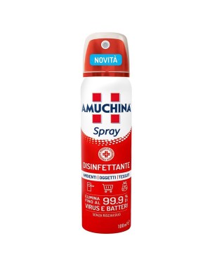 Amuchina Desinfectante spray ambientes objetos tejidos 100 ml