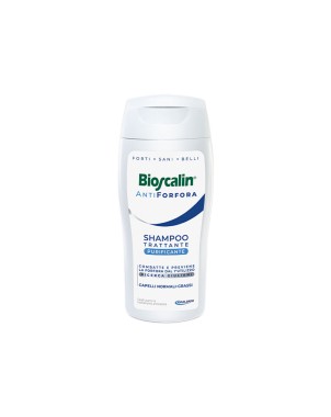 Bioscalin
AntiForfora
shampoo trattante purificante
combatte e previene la forfora dal 1° utilizzo