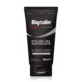 Bioscalin
Energy Uomo
Styling gel rinforzante
fissaggio forte a lunga tenuta