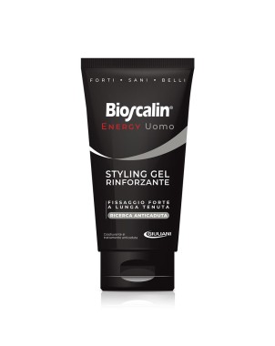 Bioscalin
Energy Uomo
Styling gel rinforzante
fissaggio forte a lunga tenuta