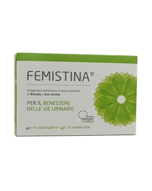 FEMISTINA
Integratore alimentare a base di estratti di Betulla e Uva Ursina
Per il benessere delle vie urinarie