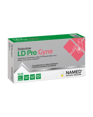 LD Pro Gyne
Disbioline
Integratore alimentare a base di fermenti lattici vivi*, Malva, Uva ursina e Betulla