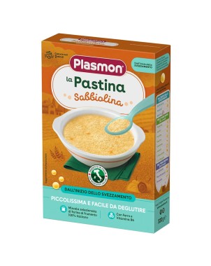 Plasmon La Pastina Sabbiolina 4 meses + 320 g