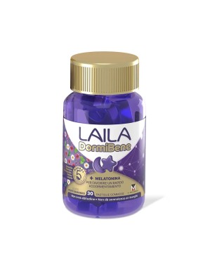 Laila
DormiBene
+ melatonina
Per favorire un rapido addormentamento