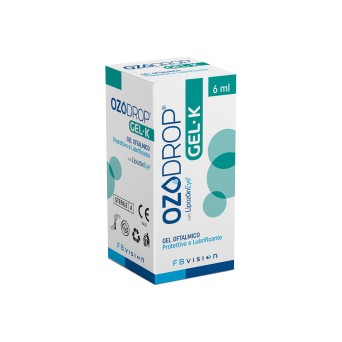 Ozodrop
Gel K
gel oftalmico
Protettivo e lubrificante
con LipozonEye
flaconcino 6 ml