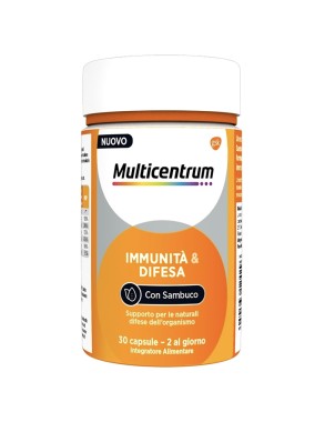 Multicentrum
Immunità & Difesa
con Sambuco
Supporto per le naturali difese dell'organismo