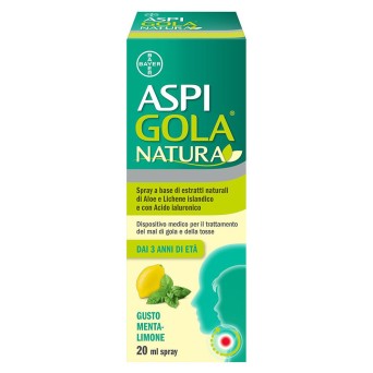 ASPI GOLA natura 20 ml spray bottle