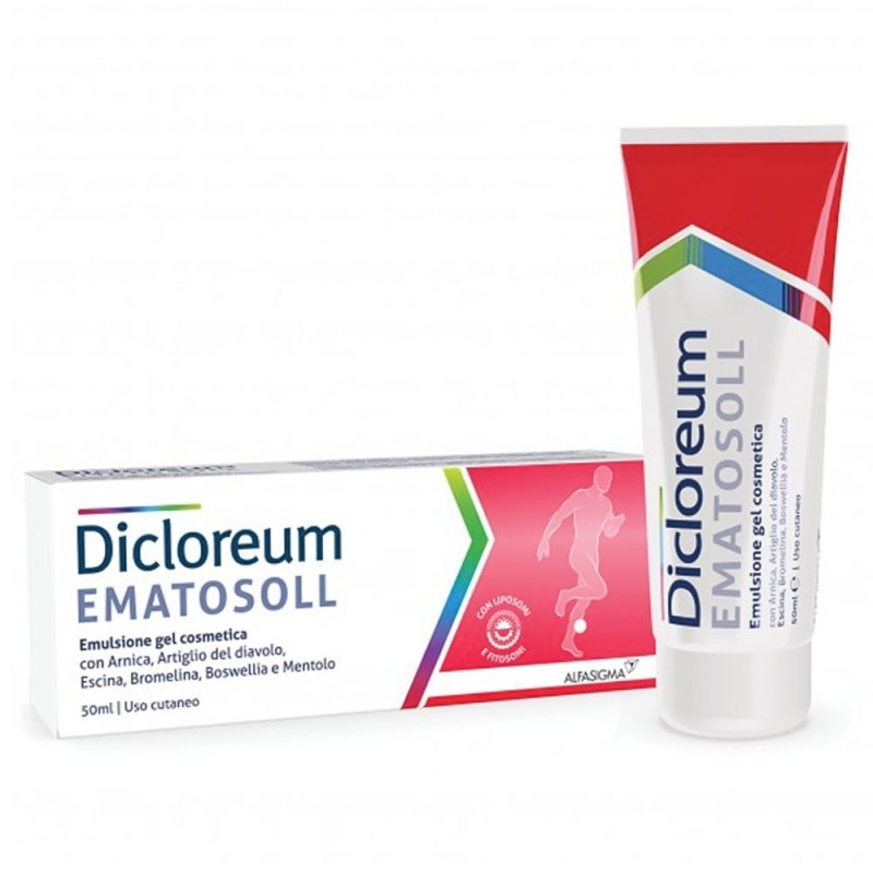 Dicloreum
ematosoll
emulsione gel cosmetica