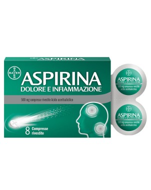 Aspirina Dolore e Infiammazione 8 compresse