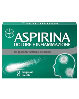Aspirina Dolore e Infiammazione 8 tablets
