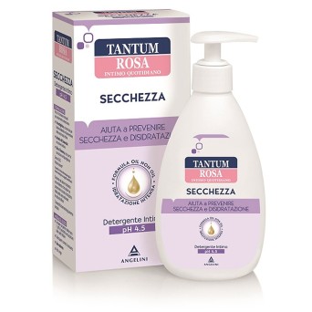 Tantum Rosa
Secchezza
Aiuta a prevenire secchezza e disidratazione
detergente intimo pH 4.5