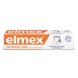 Elmex
Protezione Carie
Dentifricio con fluoruro amminico
Reminaralizza e proteggi i denti dalla carie