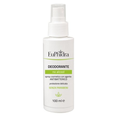 Euphidra
Deodorante Spray
No Alcool
spray cosmetico con agente antibatterico