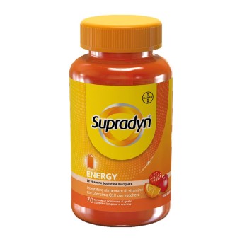 Supradyn
Energy
Integratore alimentare di vitamine con Coenzima Q10
le vitamine buone da mangiare