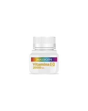 Massigen Vitamina D 2000 U.I. 90 cápsulas blandas