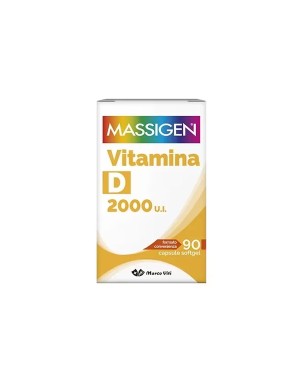 Massigen Vitamina D 2000 U.I. 90 cápsulas blandas