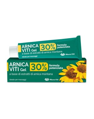 Arnica VITI gel
30% formula potenziata
a base di estratti di arnica montana
ideale per massaggi