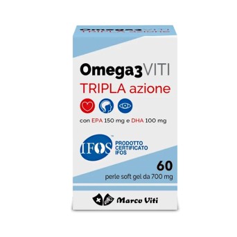 Omega3 VITI tripla azione 60 pearls