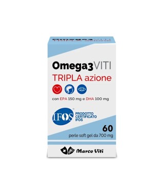 Omega3 VITI tripla azione 60 pearls