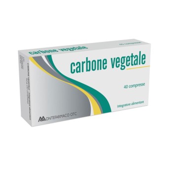 Carbone vegetale 40 compresse