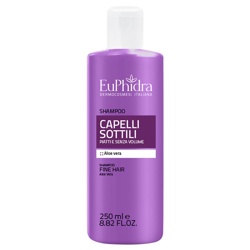 EuPhidra
shampoo
capelli sottili
piatti e senza volume
aloe vera