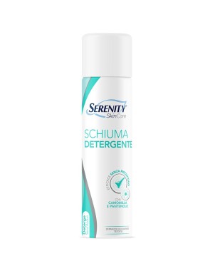 Serenity Skin Care
schiuma detergente
efficace senza risciacquo (deterge senz'acqua)